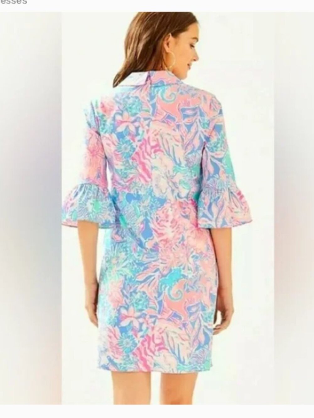 NWT Lilly Pulitzer Ginger Stretch Tunic Shirt dress Size 6 - Picture 2 of 9